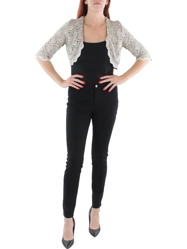 Your Dream Deal is Here!Womens Lace Crop Bolero