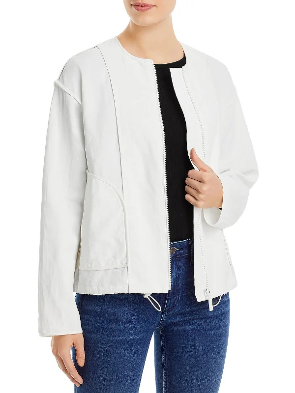 Your Wallet Will Thank You!Womens Lightweight Inside Out Seamed Bomber Jacket