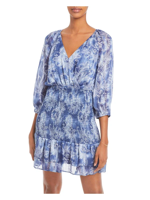 Your Favorite Items on Sale Now!Womens Metallic Short Mini Dress