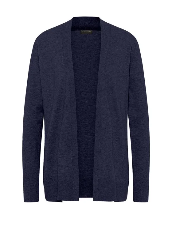 Shop Before It’s Gone!Barbara Lebek Open Knit Cardigan, Navy