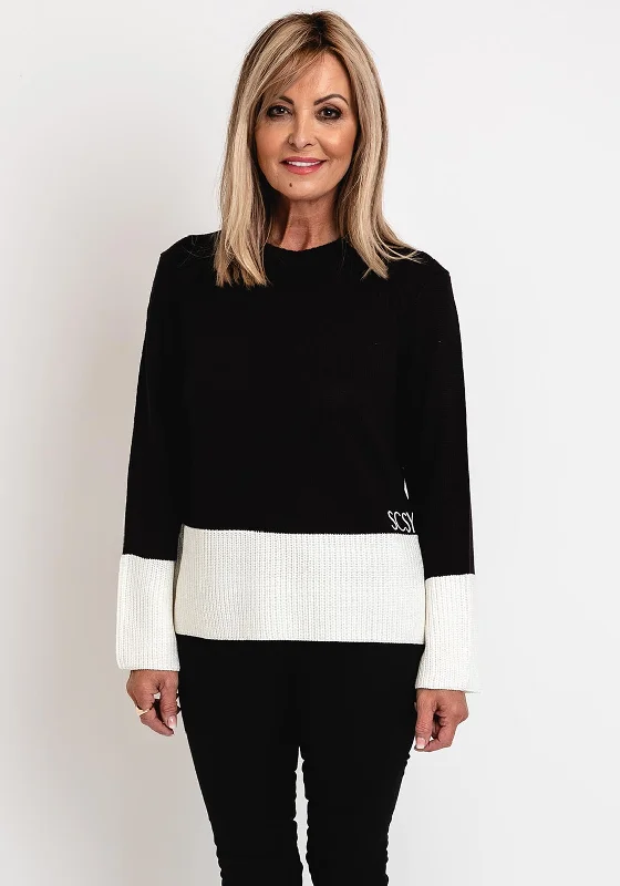 Flash Sale – Act Fast!Betty Barclay Fine Knit Jumper, Black & White