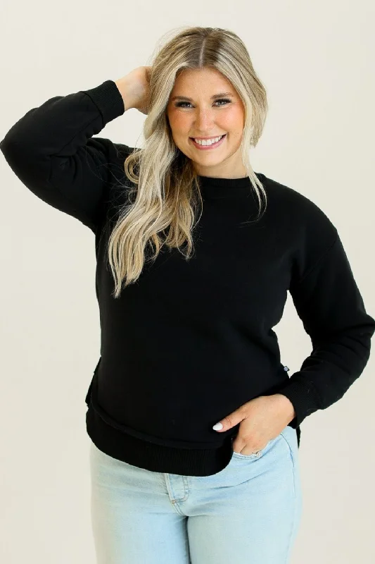 Buy One, Get One Free!Black Fleece Sweatshirt