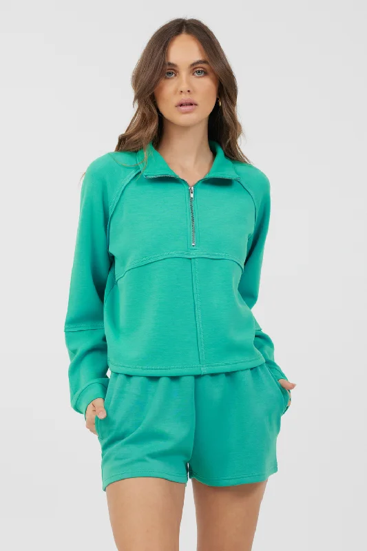 Exclusive Savings This Week!Caribbean Turquoise Cloud Fleece Quarter Zip