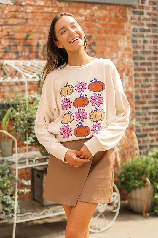 Seasonal Sale – Shop Now!Fall Elements Sweatshirt, Ivory