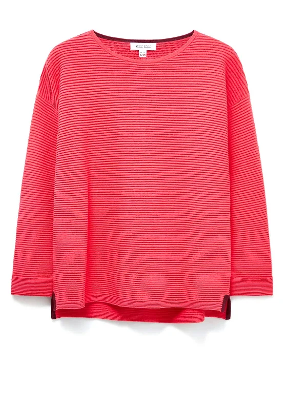 Seasonal Sale – Shop Now!White Stuff Jana Ribbed Jumper, Bright Pink
