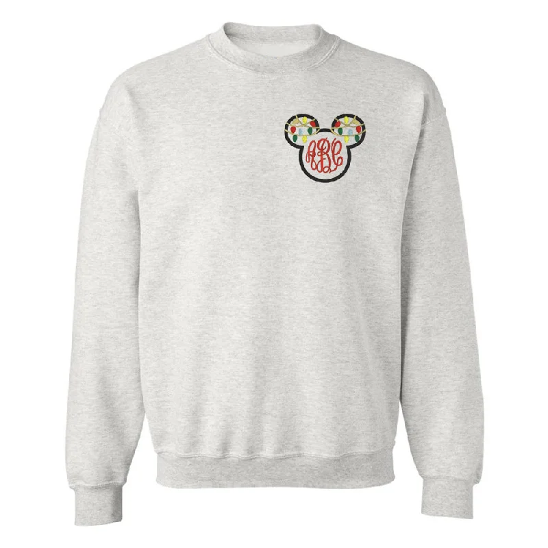 Exclusive Deals Just for You!Monogrammed Christmas Mickey Crewneck Sweatshirt