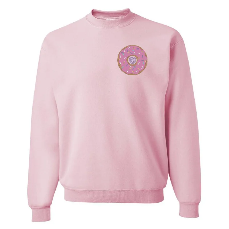 Unmissable Offers Await!Monogrammed Donut Crewneck Sweatshirt