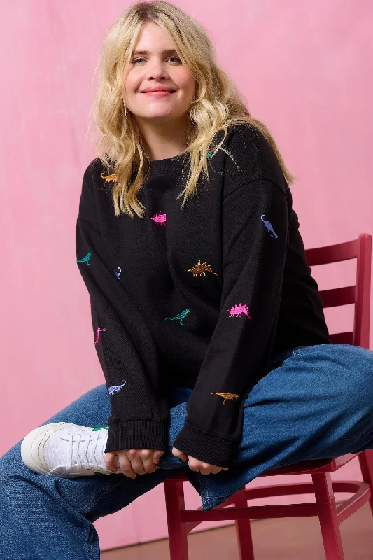 Shop Before It’s Gone!Noah Sweatshirt - Black, Dino-Fun