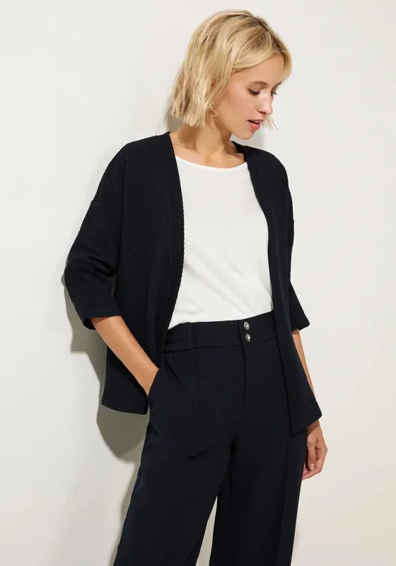 Today Only – Don’t Miss It!Street One Open Short Cardigan, Navy