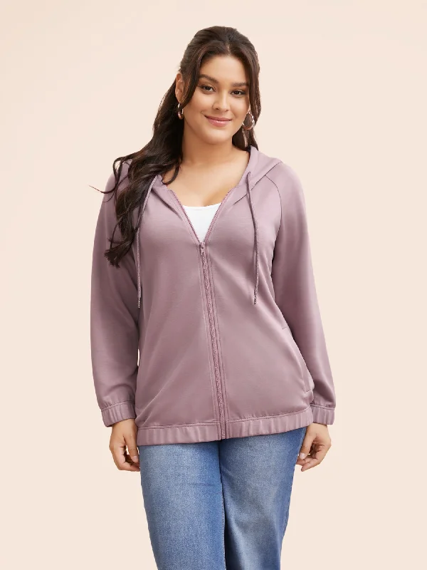 Price Drops You’ll Love!Supersoft Essentials Solid Hooded Drawstring Sweatshirt