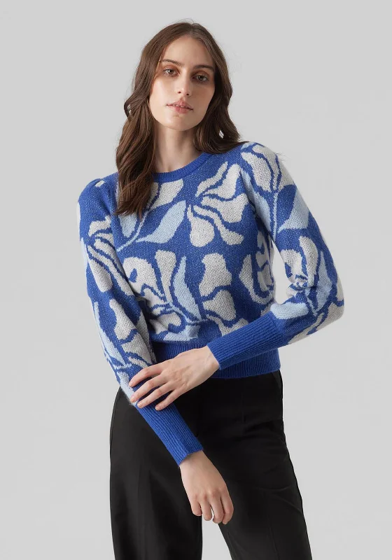 Score Big Savings Today!Vero Moda New Tari Printed Balloon Sleeve Jumper, Beaucoup Blue Flower Score Big Savings Today!Vero Moda New Tari Printed Balloon Sleeve Jumper, Beaucoup Blue Flower