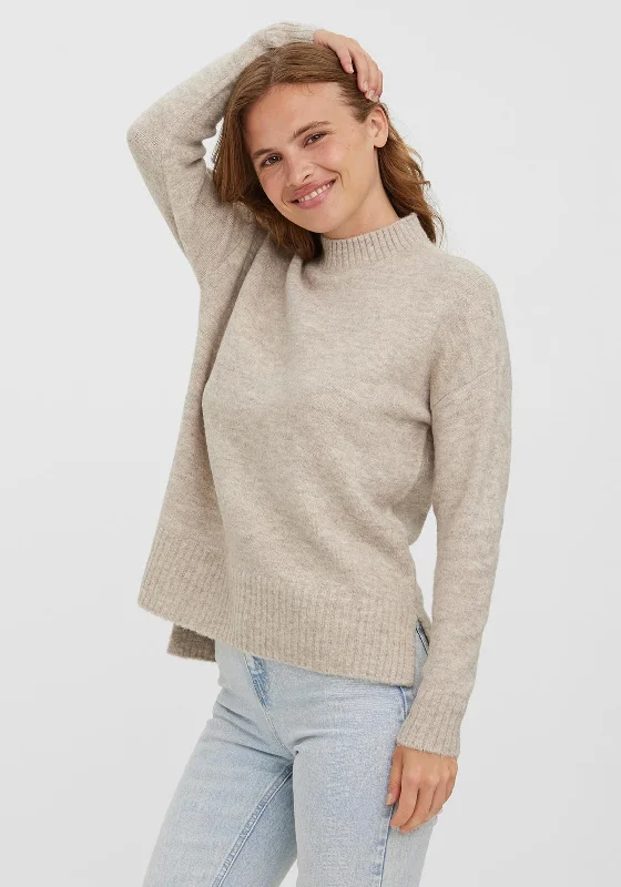 Huge Savings – Act Now!Vero Moda Lefile Knitted Jumper, Birch