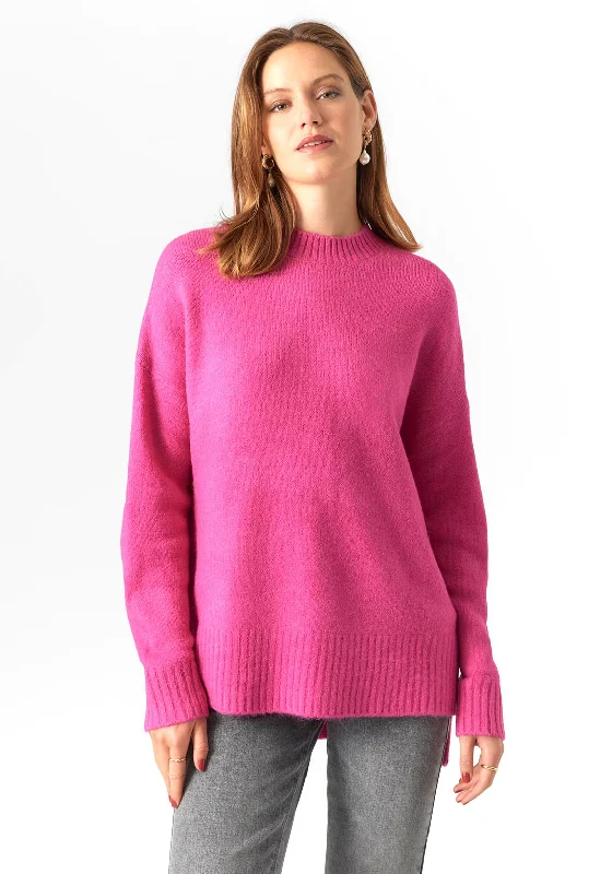 Amazing Prices You Can’t Resist!Vero Moda Lefile Knitted Jumper, Fuchsia Purple