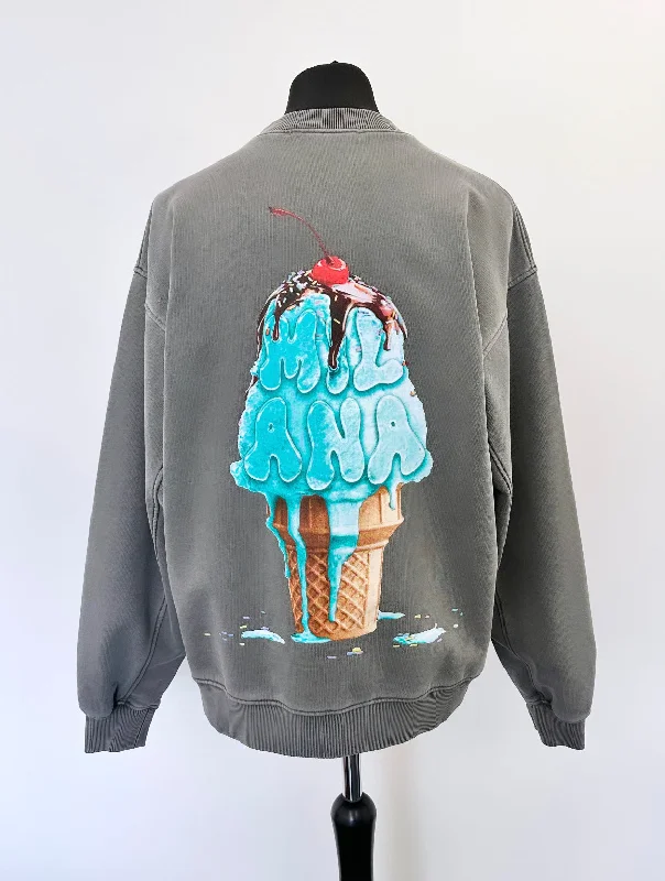 The Sale You’ve Been Waiting For!Washed Charcoal Ice Cream Sweatshirt.