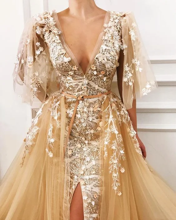 Flash Sale – Act Fast!A Line Long Floor Length evening gown Prom Dresses    cg20111