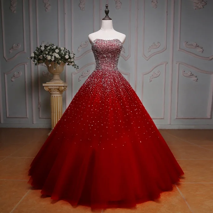 Your Shopping Wish, Our Discount Command!Ball Gown Red Prom Gowns Floor Length Prom Dress cg20170 Your Shopping Wish, Our Discount Command!Ball Gown Red Prom Gowns Floor Length Prom Dress cg20170