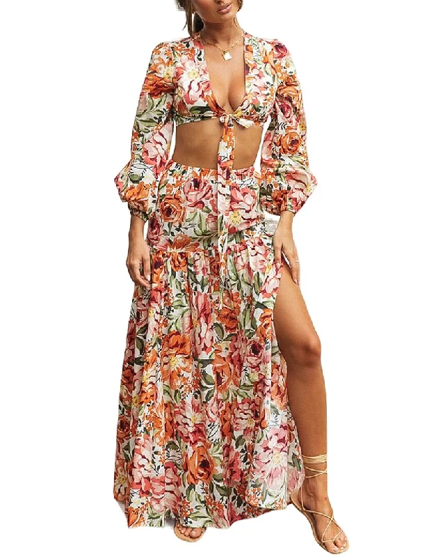 Savings You Can’t Ignore!Cercei Studio 2pc Top & Skirt Set