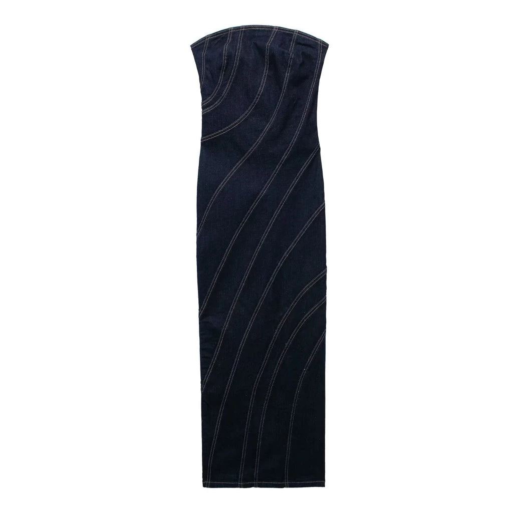 Shop Today, Save Tomorrow!Charmie Denim Tube Dress