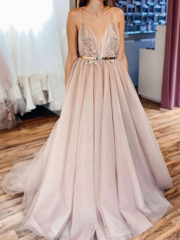 Don't Miss Out!Charming A-line Spaghetti Straps Unique Long Evening Party Prom Dresses PD238 Don't Miss Out!Charming A-line Spaghetti Straps Unique Long Evening Party Prom Dresses PD238