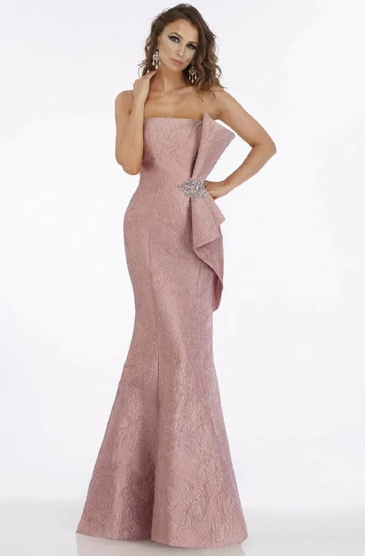 Time to Save Big!Feriani Couture - Strapless Bow-Ornate Evening Dress 18878 - 1 pc Mauve In Size 6 Available Time to Save Big!Feriani Couture - Strapless Bow-Ornate Evening Dress 18878 - 1 pc Mauve In Size 6 Available