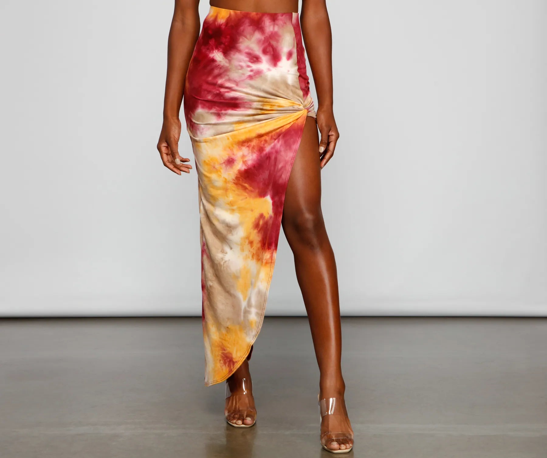 Shop Now and Save!Golden Hour Tie-Dye Maxi Skirt