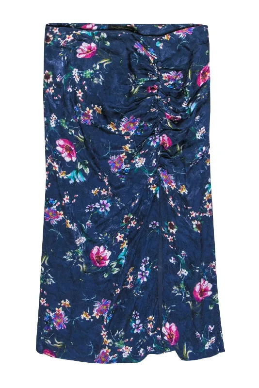 More Discounts, More Joy!House of Harlow 1960 x Revolve - Navy & Multicolor Textured Floral Print Midi Skirt Sz XL More Discounts, More Joy!House of Harlow 1960 x Revolve - Navy & Multicolor Textured Floral Print Midi Skirt Sz XL