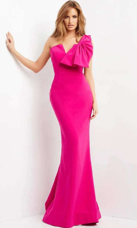Save More Than Ever!Jovani 07306 - Bow Accented Mermaid Evening Dress