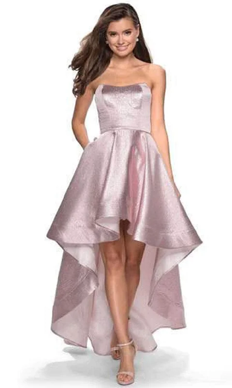 Find the Best Deals Here!La Femme - Sweetheart High Low Dress 27783SC - 1 pc Pink In Size 0 Available Find the Best Deals Here!La Femme - Sweetheart High Low Dress 27783SC - 1 pc Pink In Size 0 Available