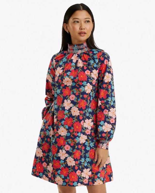 Shop Now and Save!Lindsay Shift Mini Dress in Stretch Poplin