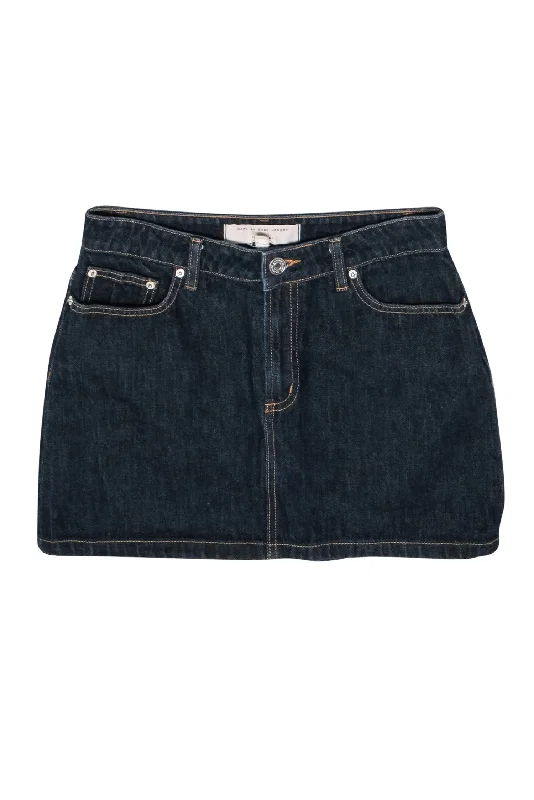 Limited Edition, Limited Price!Marc by Marc Jacobs - Dark Wash Denim "Iconic Mini" Skirt Sz 27