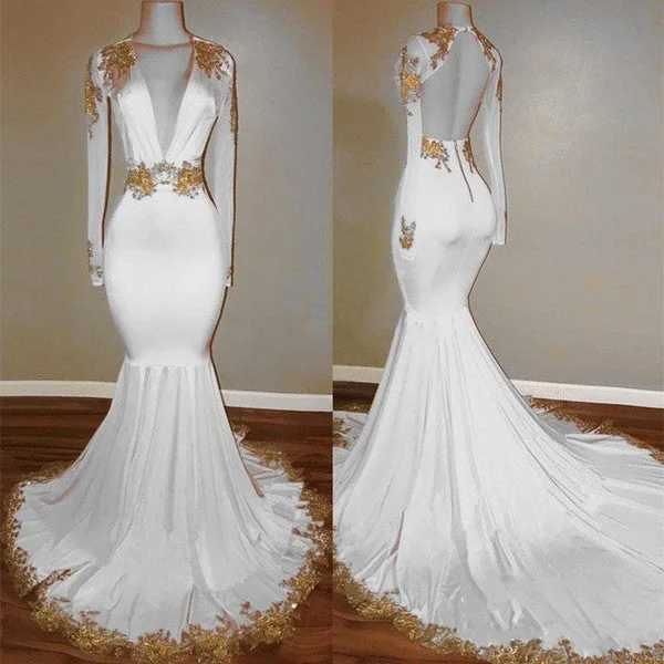 Hot Deals You Can’t Resist!mermaid evening dresses white prom dress formal gowns cg20151 Hot Deals You Can’t Resist!mermaid evening dresses white prom dress formal gowns cg20151