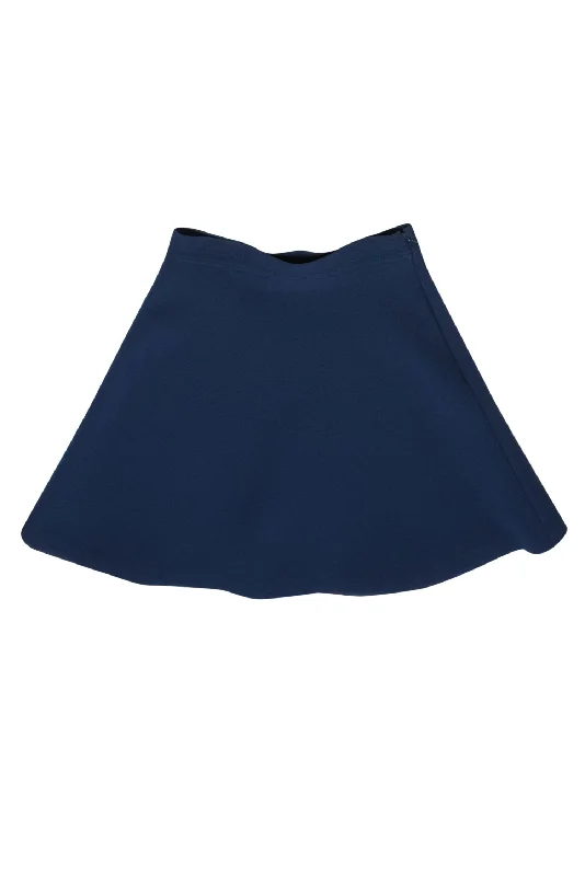 Limited-Time Price Drop!Sandro - Navy Skater Skirt Sz 4