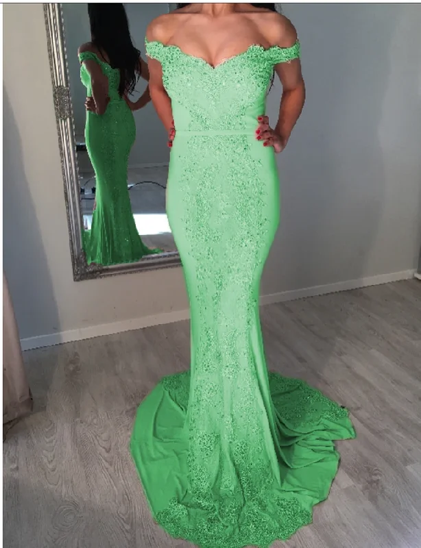 Your Exclusive Offer Awaits!Sexy Off Shoulder Mermaid Prom Dresses Appliques cg20158 Your Exclusive Offer Awaits!Sexy Off Shoulder Mermaid Prom Dresses Appliques cg20158