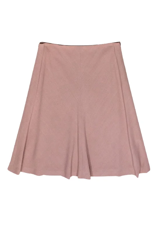 Your Best Deals Are Here!Theory - Pale Pink A-Line Skirt Sz 2