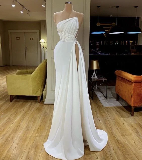 Limited Deals, Unlimited Savings!white simple evening dresses long cheap elegant modest mermaid sexy formal party Prom Dresses cg20130 Limited Deals, Unlimited Savings!white simple evening dresses long cheap elegant modest mermaid sexy formal party Prom Dresses cg20130
