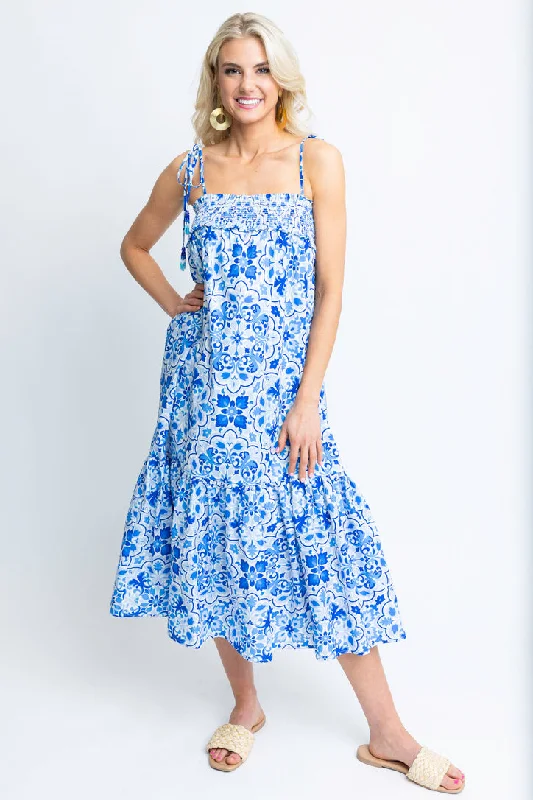 Flash Sale – Act Fast!Amalfi Poplin Smock Maxi Dress