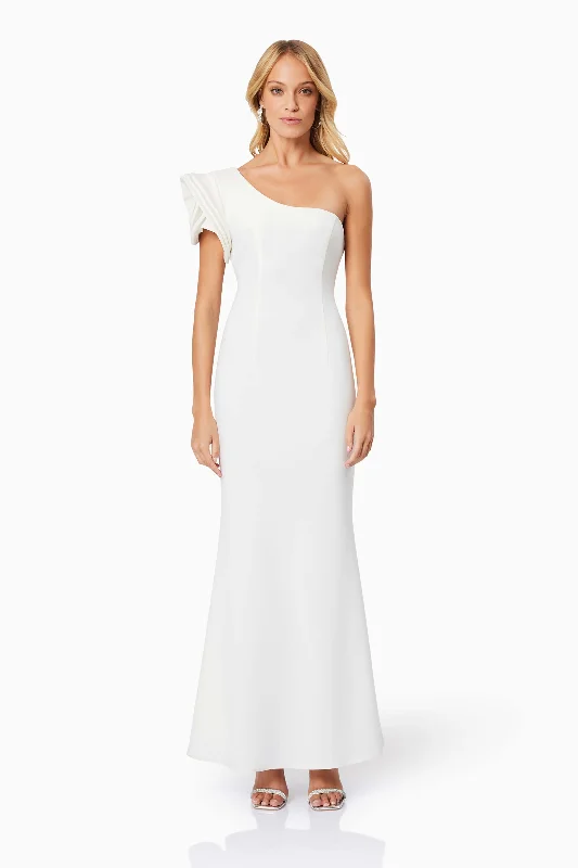 Today Only – Don’t Miss It!Charlotte Rosette Maxi Dress in White
