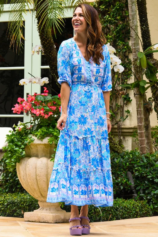 Special Offer – Act Fast!Carrie Dress / Blue-Lilac