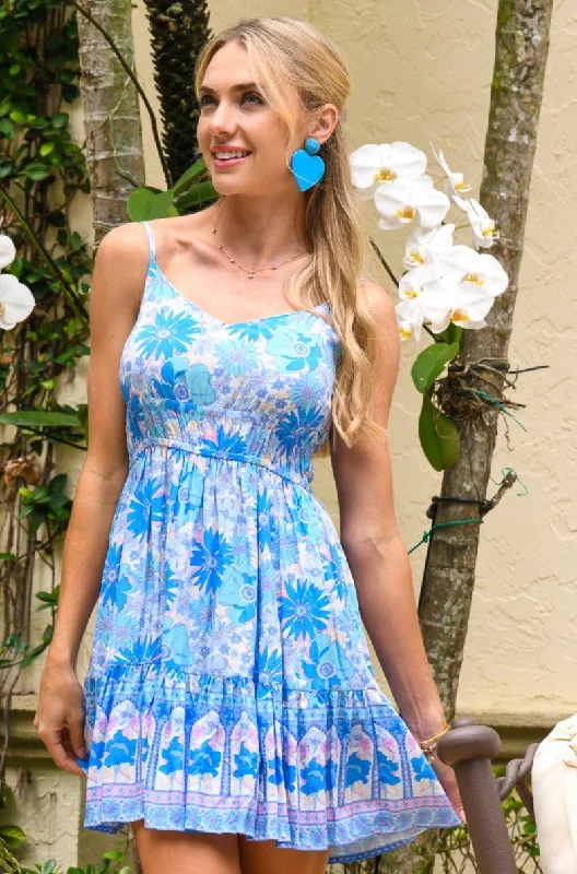 Price Drop Alert!Daisy Dress / Blue-Lilac