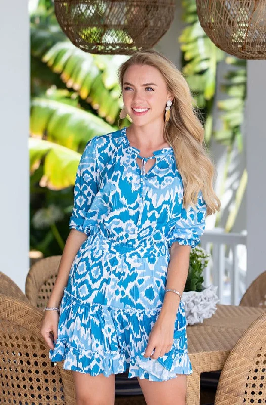 Biggest Sale of the Season!Ibiza Dress / Aegean Ikat