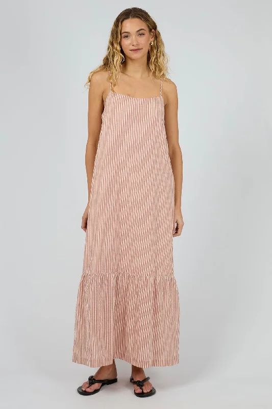 Your Wallet Will Thank You!Fletcher Rust Maxi Dress