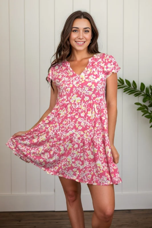Your Shopping Spree Starts Here!Floral Flirt Babydoll - Dress