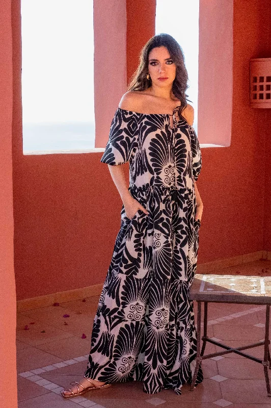 Limited-Time Price Drop!GOS Lulli black maxi dress