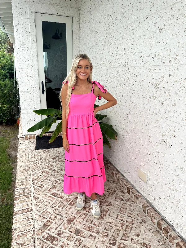 Don’t Wait – Shop Today!Hot Pink Bow Dress
