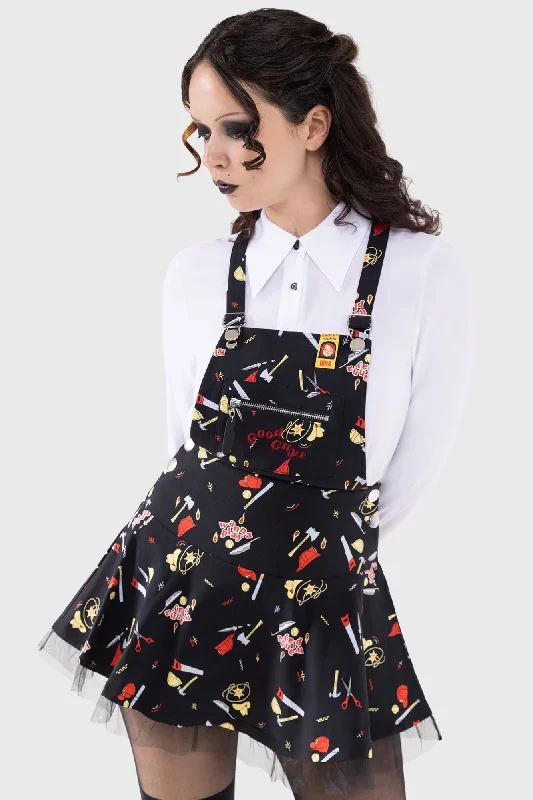 Time to Save Big!It's Time To Play Pinafore Dress