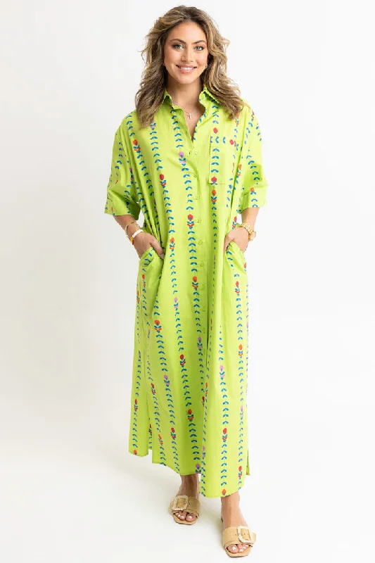 Sale Alert – Get Ready to Shop!Mod Floral Vine Maxi Dress