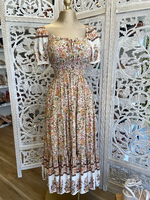 Save More with Every Purchase!Multi Floral Maxi Dress