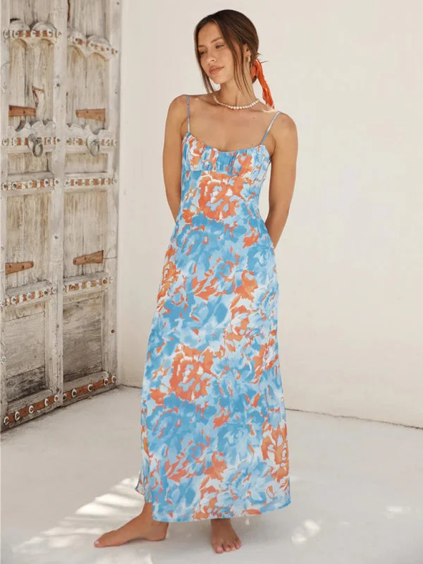 One Click Away from Big Savings!New thin-strap French low-cut suspender dress with beautiful back One Click Away from Big Savings!New thin-strap French low-cut suspender dress with beautiful back