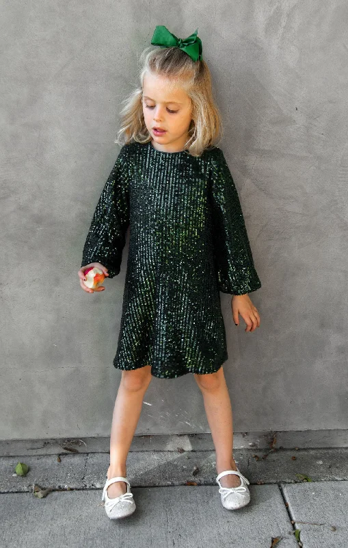 One Click Away from Big Savings!Once Upon A Time Dress ~ Emerald Sequins