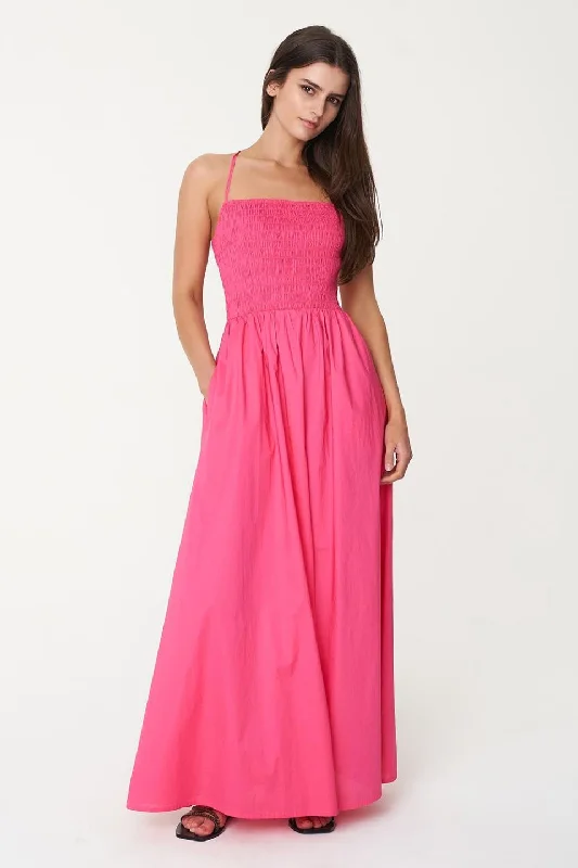 Best Price of the Season!Phoebe Lou Crush Shirred Bodice Maxi Dress
